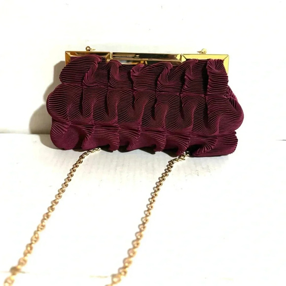 Jewel badgley mischka Burgundy polyester handbag - Picture 4 of 8